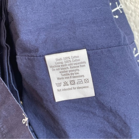 Janie and Jack Baby Girls Nautical Sleeveless Blouse 6 to 12 Months - Picture 6 of 6